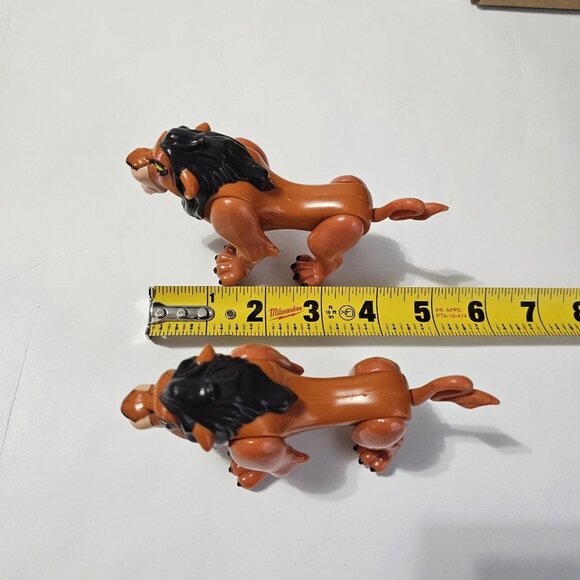 Bundle Burger King Lion King Toys + BONUS Trading Card Vintage Disney - Picture 7 of 15